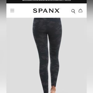 Spanx Look At Me Now seamless leggings size S